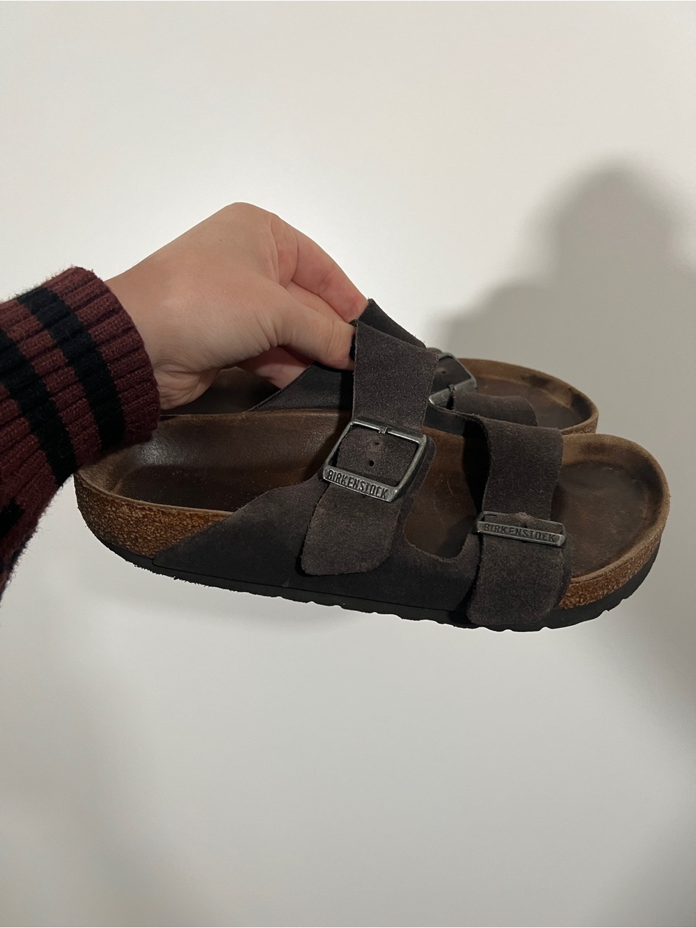 Birkenstock Arizona Sandals Soft Footbed Size 38 US women’s 7 - Picture 2 of 7
